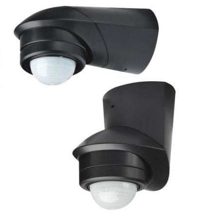 Grothe McGuard professional BM120sw black motion detector, 94533
