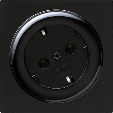 Gira 044847 SCHUKO 30{~Grad} S-Color Black