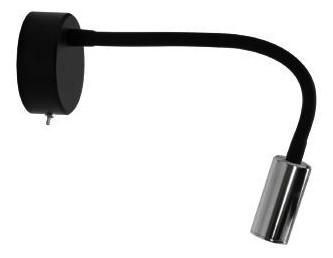 Brumberg 10190823 230V AC 4.2W 3000K bk/ch LED reading light