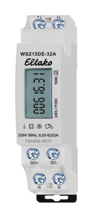 Eltako 28032615 WSZ15DE-32A without approval AC meter electronic