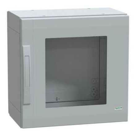 Schneider Electric NSYPLA553TG 7035 POLY-WS 500X500X320 1 GLASS DOOR standing cabinet