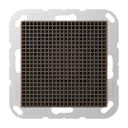 Jung LSMA4MO loudspeaker module, series A, mocha
