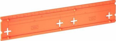 OBO Bettermann 2003890 ZA BS pastel orange RAL2003 drilling template