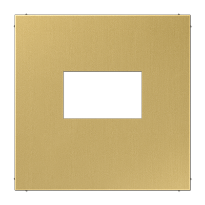 Jung ME1969USBC cover for USB charger, (latched), LS series, brass classic