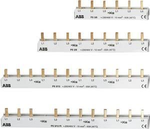ABB Stotz-Kontakt PS 3/39/30 ILTS-E, PS 3/39/30 ILTS-E phase busbar 3-phase, 39 pins, 30 mm², for ILTS-E, 2CDL030101R3039