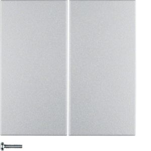 BERKER 85648183 KNX RF button quicklink S.1/B.3/B.7 | 4-fold | matt aluminum