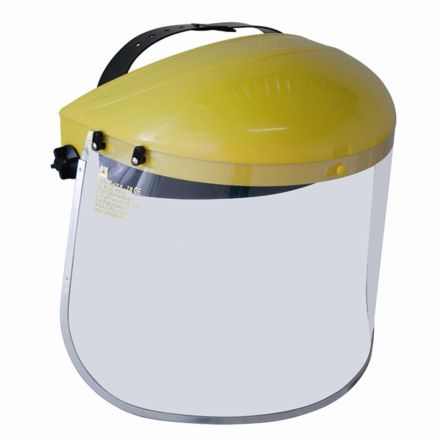 IRONSIDE 341031 head protection shield yellow