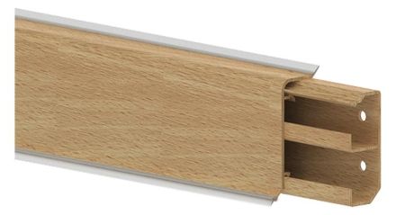 GGK 13268 SL 20x50 beech skirting board channel