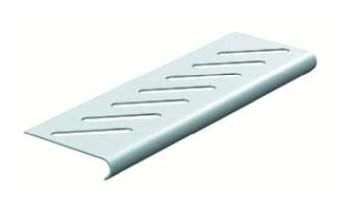 OBO Bettermann BEB 600 VA4301 for cable tray floor end plate, 7084129