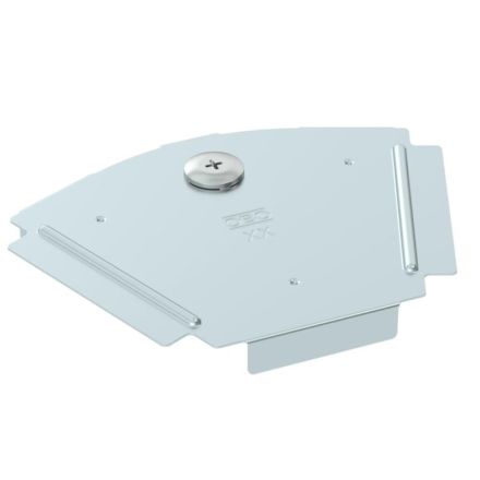 OBO Bettermann 6036450 RBD 45 100 DD for 45° bend W100mm cover