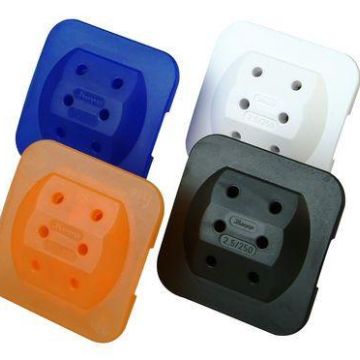 Kopp 174900003 3-way connection for 3 Euro plug adapter