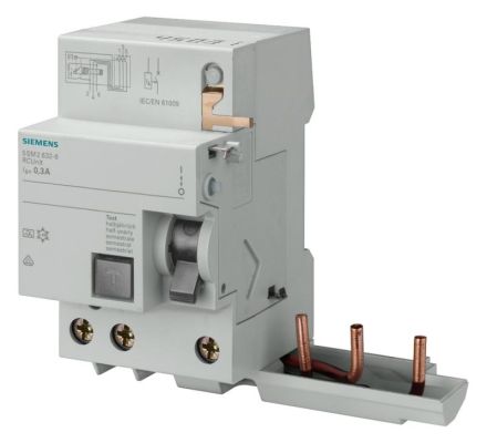 Siemens 5SM2333-0 40/0.03A 400V Type AC FI-Block