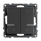 LEGRAND 765935 described Touch sensor SEANO with Netatmo | 4-way, scenarios | anthracite