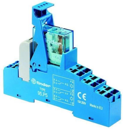 Finder 48.P6.9.024.0050 1 changeover contact 16 A coil 24V DC coupling relay