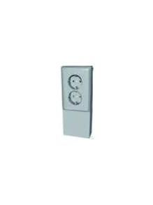 ELSO 515504 socket 2-way 16A RENOVATION pure white