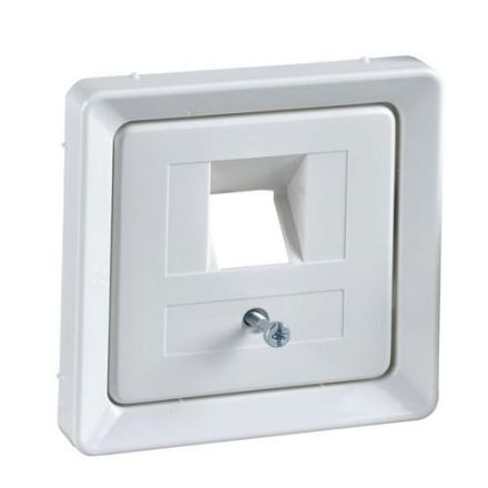 ELSO 206404 Central plate for 1xRJ45 pure white