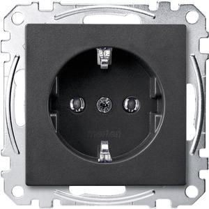 MERTEN MEG2401-0414 SCHUKO socket anthracite System M