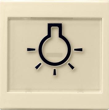 Gira 021601 rocker switch touch-sensitive BSF symbol light system 55 cream white