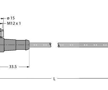 ESCHA 8039982 HT-SWKP4-5-HT-SWSP4/S2430 connecting cable