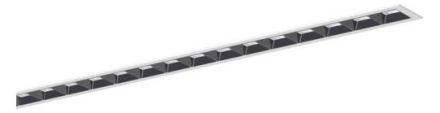Siteco 51MX11DB35W Sil21 Dark.Refl 5400lm 830 DA2 ws L1504 LED recessed luminaire