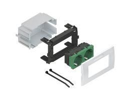 Niedax GES 2 VW SV GES 2 SV double traffic white device installation system