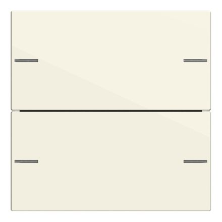 GIRA 575201 rocker set for push button sensor 4 System 55 | 2-way | cream white glossy