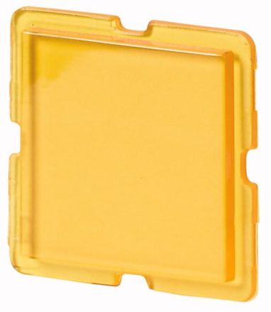 Eaton L25LT-GE lens, illuminated pushbutton, yellow, 025429