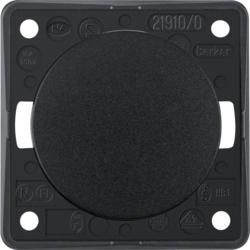 Berker 936712510 rocker switch black, glossy Integro Flow/Pure