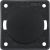 Berker 936712510 rocker switch black, glossy Integro Flow/Pure