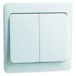 Hochköpper 00187811 80.645.02 pure white series rocker