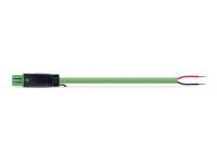 Wago 894-8392/173-106 connecting cable 2p L1000mm gn