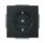 Busch-Jaeger 20 EUCBLI-885 SCHUKO® socket insert Busch-steplight®, with night orientation light, matt black