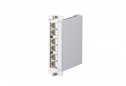 METZ CONNECT 6 Port 180° for 3HE assembly C6A module ISO, 130B11E2-E