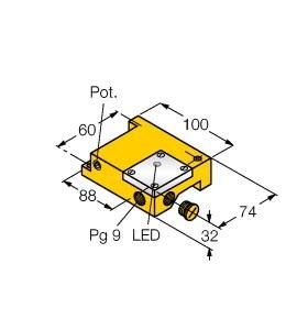 Turck 1440010 S32SR-VP44X Inductive Sensor