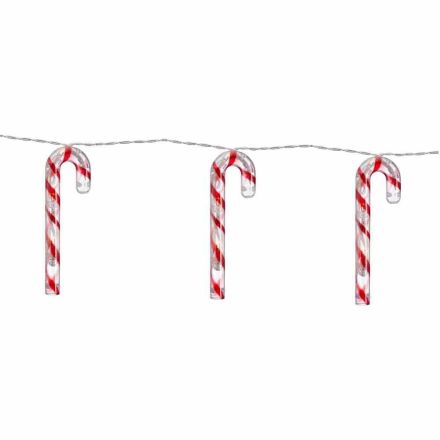 FHS 35397 LED candy canes 10er 15cm, IP44