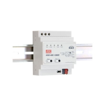 MEANWELL KNX-40E-1280D KNX bus power supply | 1280 mA, diagnostic function