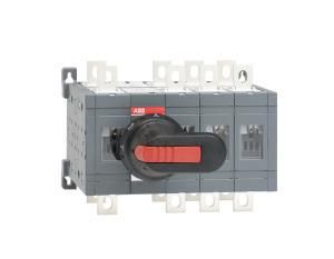 ABB Stotz-Kontakt OT160E13CLP, load changeover switch o. 0 Pos. 4-pole 160A with handle and shaft, 1SCA108504R1001