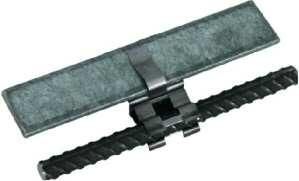 Dehn & Söhne 308143 reinforcement clamp DEHNclip DC BK12 FL30 STBL. Rd12/FL30mm