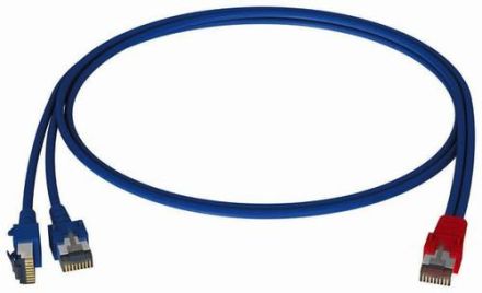 HomeWay HW-Y-1-05 HCAHNG-B2103-A005 Patch cable LAN/LAN bl/bl 0.5m