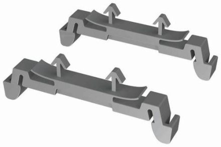 HomeWay Pack of 2 DIN rail clips