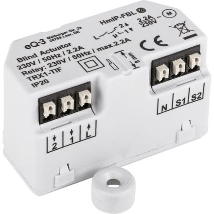 Homematic IP 151398A0 Smart Home blind actuator flush-mounted (HmIP-FBL), relay