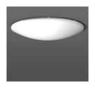 RZB 311698.002.1.76 12x7.4W 4000K D1040 dim. DALI white LED wall / ceiling light