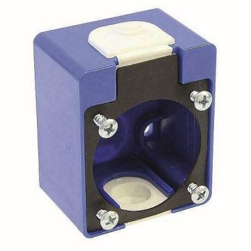 PCE 106-0 for socket SCHUKO flange 50x50 surface-mounted housing