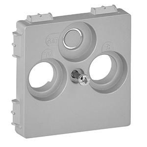 Legrand 754802 cover Valena Life TV-R-SAT 30mm alu, (aluminium)