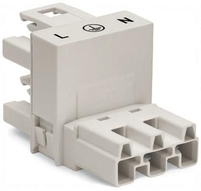 Wago 770-684 H-distributor PA series 770 3in 3p 6out
