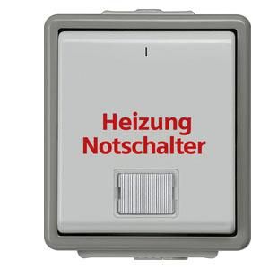 Siemens 5TA4742 heating emergency switch with window 2-pole