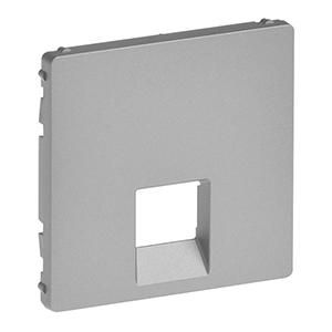 Legrand 755412 Cover Valena Life RJ11/RJ45 1F AL , (aluminium)