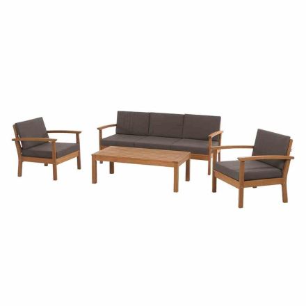 GARDAMO J04021 Tavira Lounge 4pcs. teak eucalyptus FSC 100%