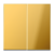 Jung GO2995 rocker switch 2-way, metal gold-coloured PVD-coated, series LS, gold-coloured