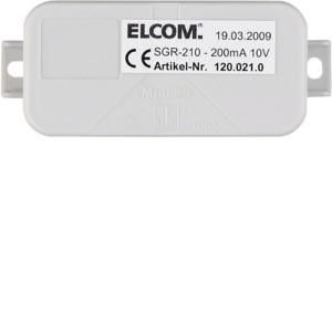 Elcom 1200210 Voltage rectifier SGR-210 200mA 10V for FLM